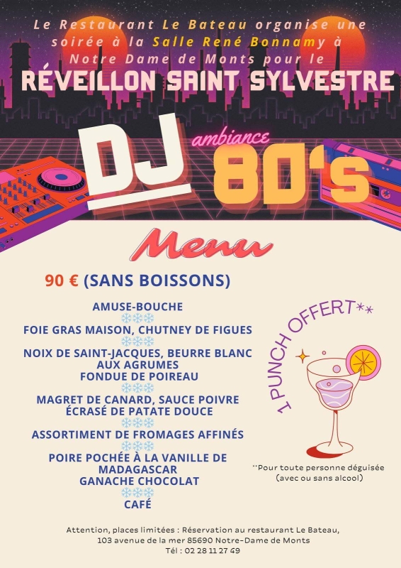 Le Bateau - Restaurant Notre-Dame-de-Monts - restaurant SAINT-JEAN-DE-MONTS